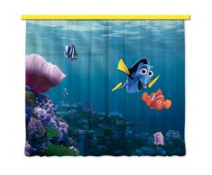Gardine/Vorhang FCS xl 4323 Kinderzimmer Disney Nemo