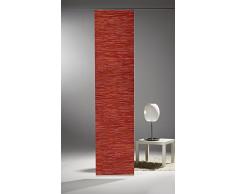 Startex Flächenvorhang, Polyester, Rot, 260 x 60 cm