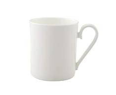Villeroy & Boch - Royal Kaffeebecher, Edle Kaffeetasse aus Premium Bone Porzellan, spülmaschinenfest, 300 ml