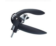 Kitchen Craft Hebelkorkenzieher Bar Craft-Lever-Arm in schwarz, Mischung aus Mehreren Materialien, 12 x 17 x 22 cm