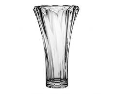 Crystaljulia Vase, Glas, 28cm, 16 x 16 x 28 cm