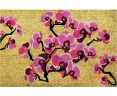 ID matt Orchidee Coco Gebleicht, PVC, Beige, 40 x 60 x 1,5 cm