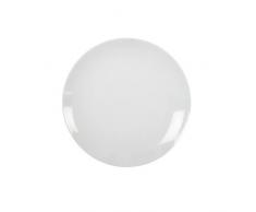 Fairmont and Main Teller aus verglastem Porzellan, 16.3 cm, Weiß, 4er-Set