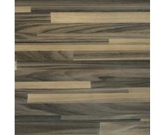 Klebefolie PARKETT BRAUN Dekofolie MÃ¶belfolie Tapeten selbstklebende Folie, PVC, ohne Phthalate, Natur-Holzoptik braun, 45cm x 3m, 95Âµm (StÃ¤rke: 0,095 mm), Venilia 53153