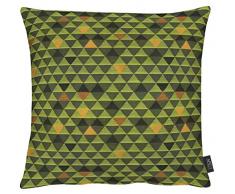 APELT Mix 49x49 40 Kissenhülle, Polyester, grün, 49 x 49 cm