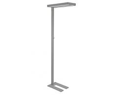 LED Standleuchte - MAULjaval, Dimmbar, 7100 Lumen, Aluminium, Silber, 8258495