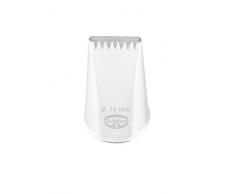 Dr. Oetker Sternbandtülle, 16 mm, Sternbandtülle aus der Tüllen-Manufaktur, Backzubehör zum Dekorieren (Farbe: silber), Menge: 1 Stück