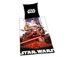 Herding Star Wars 9 Bettwäsche- Set, Baumwolle, mehrfarbig, Deutsche Größe