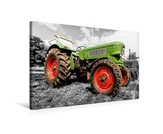 Premium Textil-Leinwand 75 x 50 cm Quer-Format Fendt Favorit 3 | Wandbild, HD-Bild auf Keilrahmen, Fertigbild auf hochwertigem Vlies, Leinwanddruck von Andrea Dreegmeyer