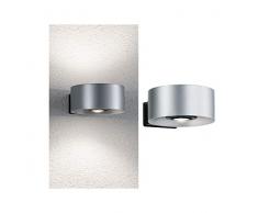 Paulmann 796.79 Outdoor House Cone IP44 Neutralweiß 2x6W Lichtaustritt Beidseitig 30-90°Ausstrahlwinkel 79679 Hausnummernleuchte Aussenleuchte Haustürleuchte