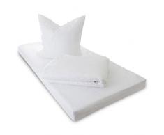 TAURO 24147 Kissen-Bezug, Encasing Milbenkotdicht 80 x 80 cm, Milbenschutz für Hausstauballergiker