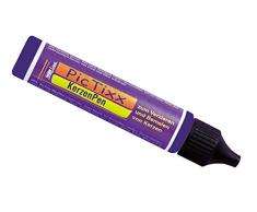 Kreul 49717 - PicTixx KerzenPen, Farbe auf Basis von Flüssigwachs, zum Beschriften, Verzieren und Bemalen von Kerzen, mit feiner Malspitze, 29 ml in royalblau