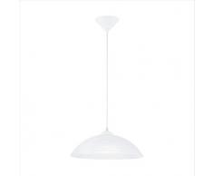 EGLO VETRO Hängeleuchte, Kunststoff, 60 W, weiss