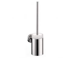 Hansgrohe 40522000 WC Bürstengarnitur Logis chrom mit Kristallglaseinsatz