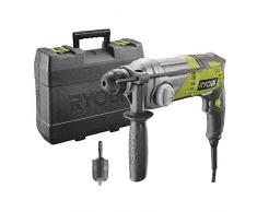 Bohr- & Meißelhammer RSDS680-K | + Schnellspannbohrfutter, SDS + Bohrer, Zusatzhandgriff, Tiefenanschlag, Transportkoffer | 680 W, 2,1 J