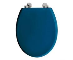 Boliva Toilettensitz aus Holz, Taubenblau