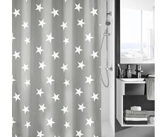 Kleine Wolke Duschvorhang, Grau
