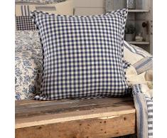 Piper Classics Doylestown Bettwäsche- und Duschvorhang, Blau Landhausstil Check Pillow Cover blau