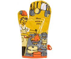 Blue Q Ofenhandschuh Man With A Pan