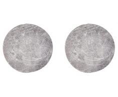 Rayher 69177000 Magnet, 15 mm ø, Stärke 1 mm, Beutel 6 Stück, extra flach, hohe Haft-/Tragkraft