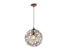 Trio Leuchten Pendelleuchte 305100162 Jacob, Metall Kupfer antik, exkl. 1 x E27