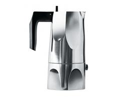 Alessi Espressomaschine, Aluguss, Alu, 24.5 x 15 x 4.5 cm