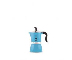 Bialetti 4631 Espressokocher Fiammetta für 1 Tasse in Aluminium, Hellblau, 30 x 20 x 15 cm
