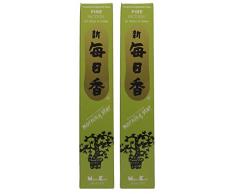 Trimontium 182 Nippon Kodo Morning Star japanische Räucherstäbchen Duopack, 2 x 50 Stück Kiefer/Pine, 100