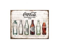 Nostalgic-Art 14335 Coca-Cola - Bottle Timeline, Magnet 8x6 cm