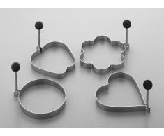 G S D Haushaltsgeräte 31 035 Eierring Kreis aus Edelstahl