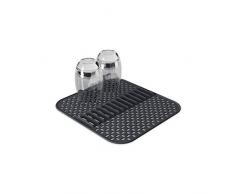 Umbra Sling Spülbeckenmatte und Tellerhalter, Grau, Klein