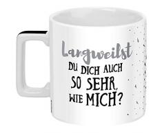 Sheepworld 46532 Wortheld Langeweile, Spruch, Porzellan Tasse