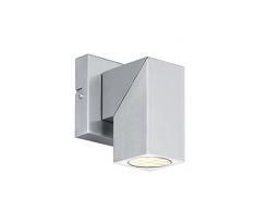 Trio Leuchten Deckenleuchte 802600407 Daxter, Metall Nickel matt, exkl. 4 x GU10