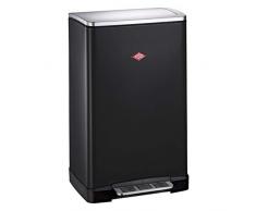 Wesco 381401-62 Abfallsammler pulverbeschichtetes Stahlblech 43.50 x 37.50 x 68.0 cm, schwarz
