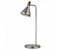 Nordlux 83015032 Schreibtischleuchte, Metall, braun