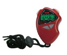 Acctim Tim901r Sprint El Stoppuhr mit Hintergrundbeleuchtung, rot