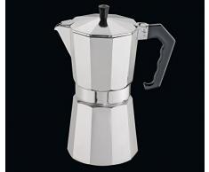 Cilio Espressokocher, Aluminium, Silber, 17 x 20 x 17 cm