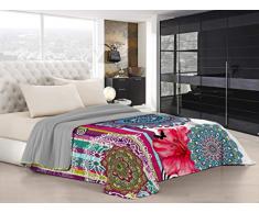 KI-OSA Kiosa Sommer Bettdecke 260x270cm, KIOLM04, 100% Mikrofaser, KIO-LM04, DOPPELT