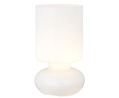 Brilliant Fuerte Tischleuchte, 1x E14 maximum 40 W, Glas, weiß 92975/05