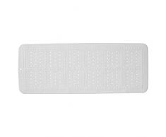 Sealskin Unilux Badewanneneinlage, Sicherheitseinlage für Badewanne und Dusche, Farbe: Weiß, Größe: 90x35 cm