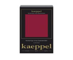 Kaeppel L-016753-14L3-U5KN Jersey Spannbettlaken 200 x 200 cm, klassisch rot