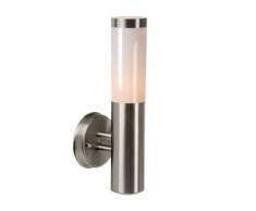 Lucide KIBO - Wandleuchte AuÃen - E27 - IP44 - Chrom Matt