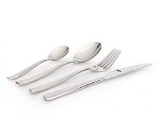 BergHOFF 1224009 Besteck Set, 18/10 Edelstahl, Metall, 24-teilig, 18,5 x 28 x 8,5 cm