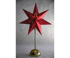 Best Season CellCandle Stimmungsleuchter, Papier, 2.7 W, Rot