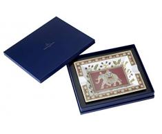 Villeroy & Boch 10-4734-4090 Samarkand Accessoires Aschenbecher, 17 x 21 cm, Premium Bone Porzellan