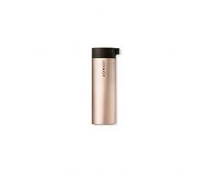 LOCK & LOCK Edelstahl Trinkflasche - KNOB VACUUM BOTTLE - Thermobecher to go auslaufsicher - Vakuum Isolierflasche für Kaffee, Tee & Kaltes, 400ml Gold-Pink