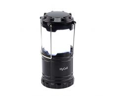 HyCell LED Campinglampe CL30 - Batteriebetriebene LED Campingleuchte - Handliche Leuchte mit blendfreier Ausleuchtung - Ideal für Festivals Camping Ausrüstung Zelten Lesen Garten oder Notfallleuchte