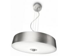 Philips myLiving Fair Energiespar- Pendelleuchte mit 55W, inklusive Leuchtmittel, 1-flammig, Aluminium, 403394816
