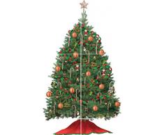 RoomMates Wandsticker Childreneinen Tannenbaum s, Mehrfarbig, Farbe