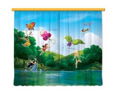 Gardine/Vorhang FCS xl 4317 Kinderzimmer Disney Fairies